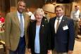 Alabama Governor Kay Ivey, Alabama Commissioner of Conservation Chris Blankenship (right), and meeting facilitator Perry Franklin (left).